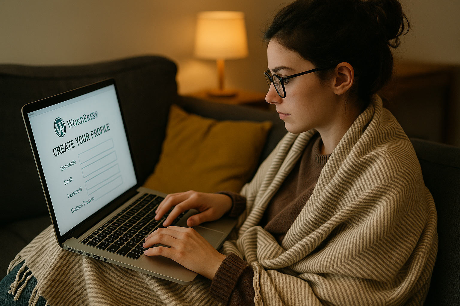 Comment créer son profil WordPress ?